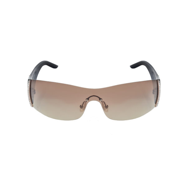 Pierre Cardin 00's Crystal Brown Sunglasses - Image 2