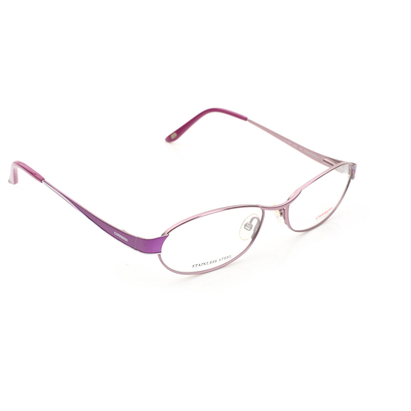 Carrera '00s Purple Round Frame Glasses - Image 1