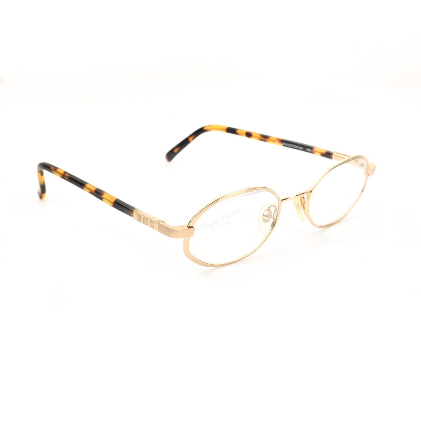 Ralph Lauren Collection '90s Gold Round Glasses - Image 1