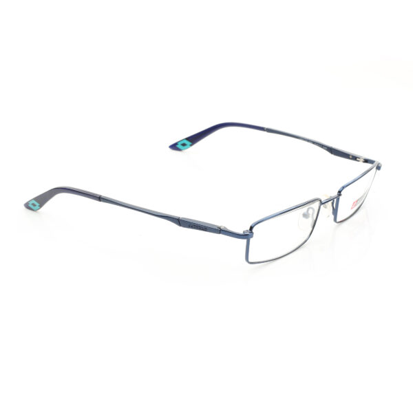 Lotto '00s Signature Navy Blue Flat Rectangular Glasses