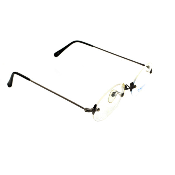 Polo Ralph Lauren '90s Rimless Dark Gray Glasses - Image 2