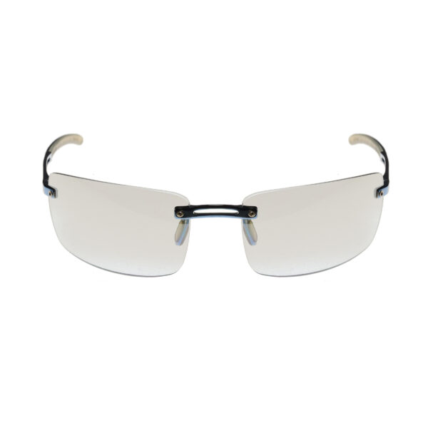 Carrera '00s Metalic Blue Rimless Sunglasses