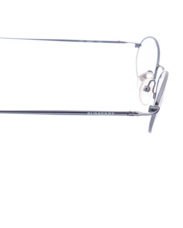 Burberry 00s Blue Silver Oval Glasses - Image 4