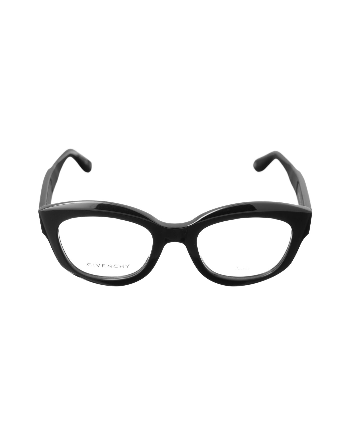 Givenchy 00s Bold Nerdy Black Glasses - Image 1