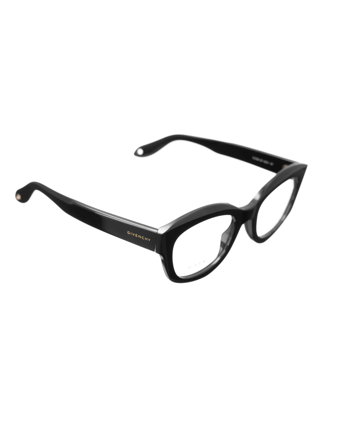 Givenchy 00s Bold Nerdy Black Glasses - Image 3