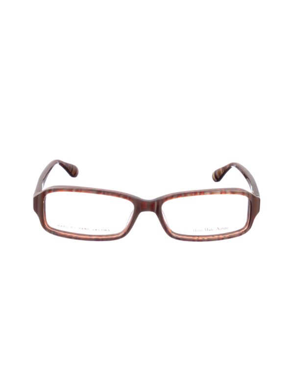Marc by Marc Jacobs 00s Checked Brown Rectangular Glasses - Image 2