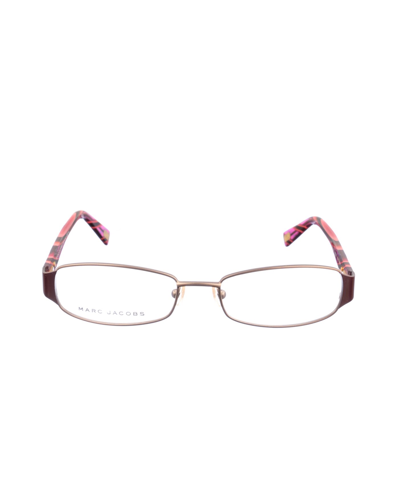 Marc Jacobs 00s Pink and Brown Glasses - Image 2
