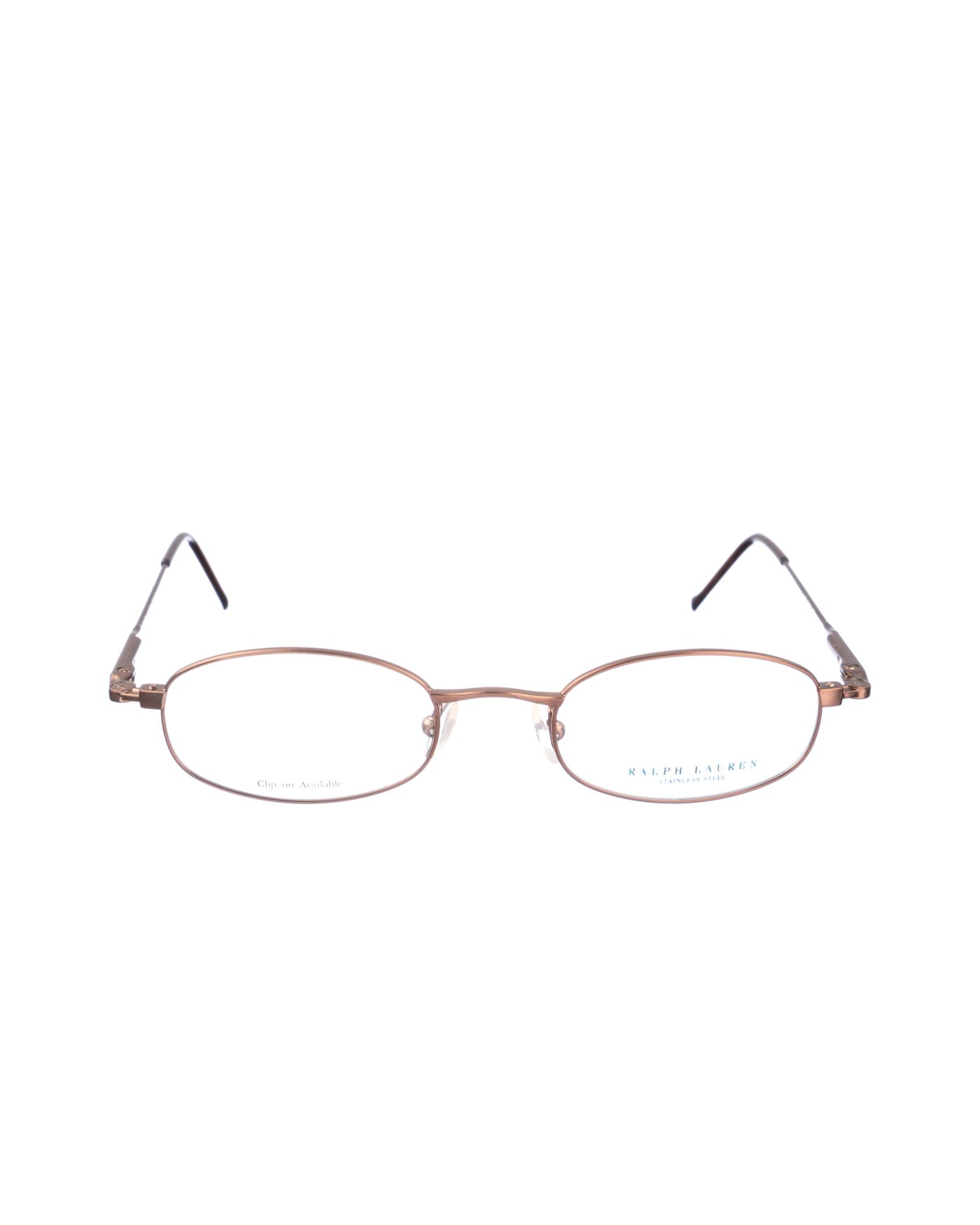 Ralph Lauren 00s Shiny Chocolate Brown Glasses - Image 1