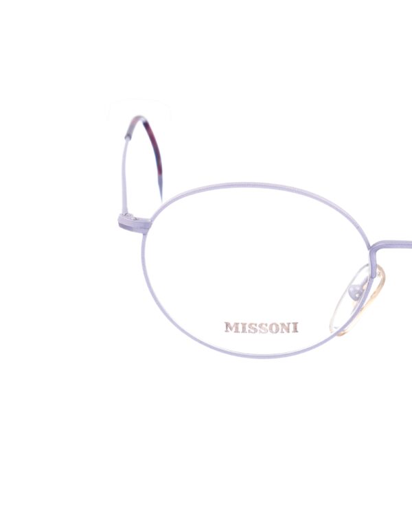 Missoni 00s Vintage Matte Lilac Glasses - Image 2