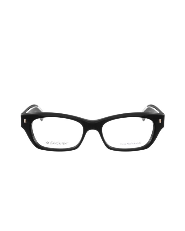 Yves Saint Laurent 00s Black Cat Eye Nerdy Glasses