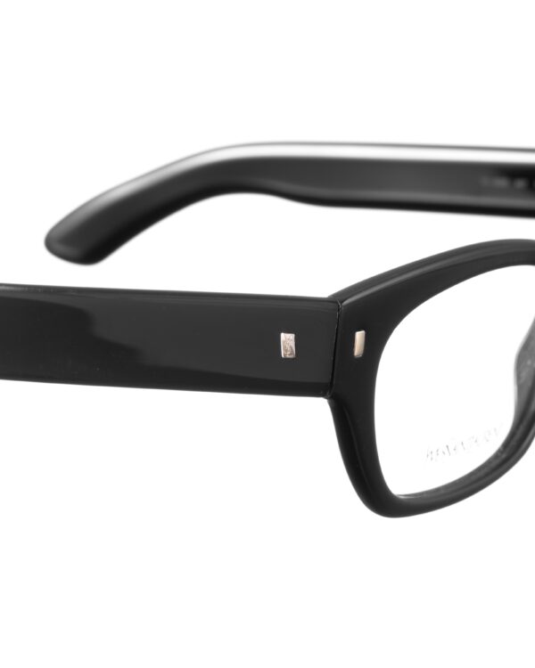 Yves Saint Laurent 00s Black Cat Eye Nerdy Glasses - Image 2