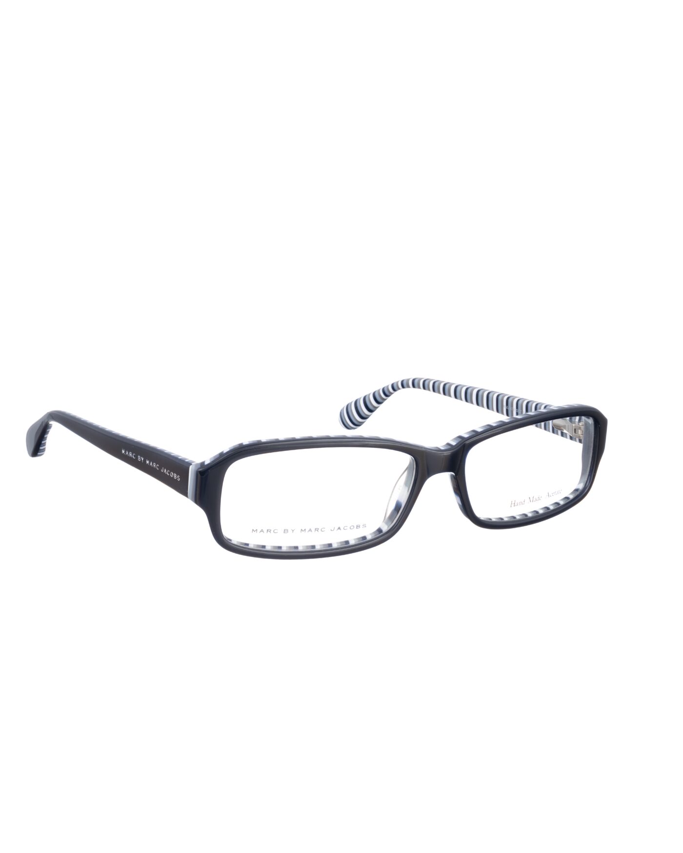 Marc by Marc Jacobs 00s Black Glasses with Stripes - Image 1