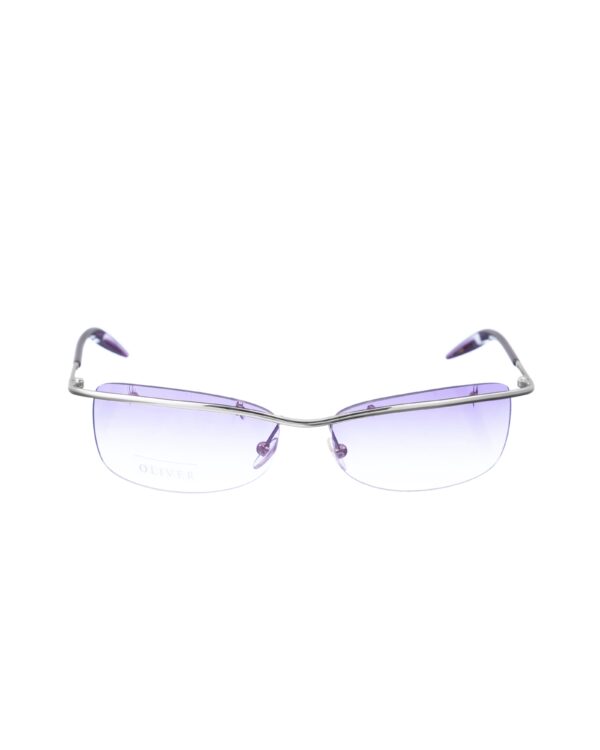 Oliver by Valentino '90 Purple Rimless Sunglasses