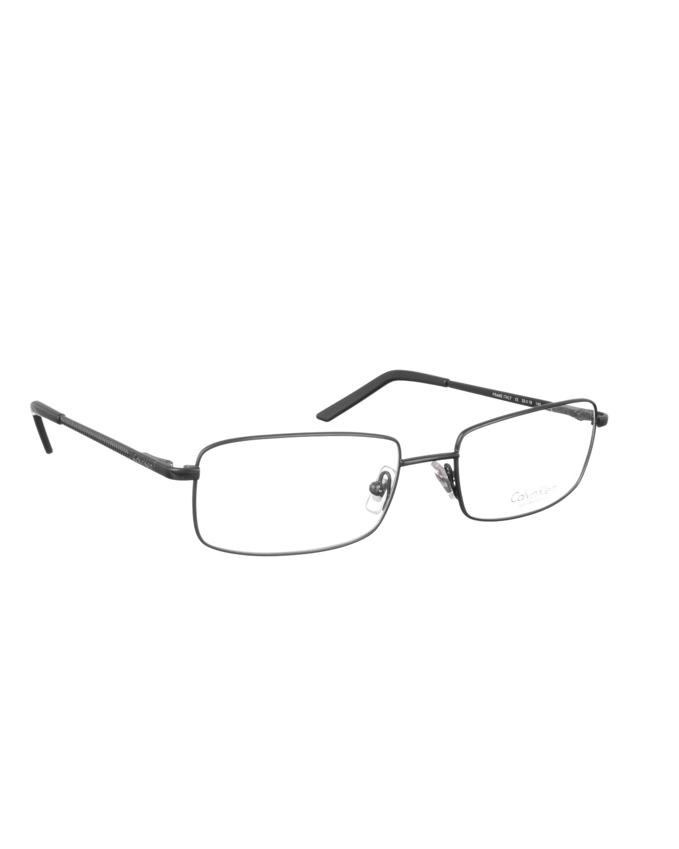 Calvin Klein 00s Classic Brown Metallic Glasses - Image 3