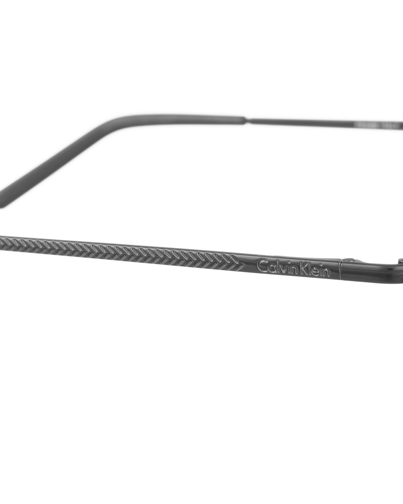 Calvin Klein 00s Classic Brown Metallic Glasses - Image 2