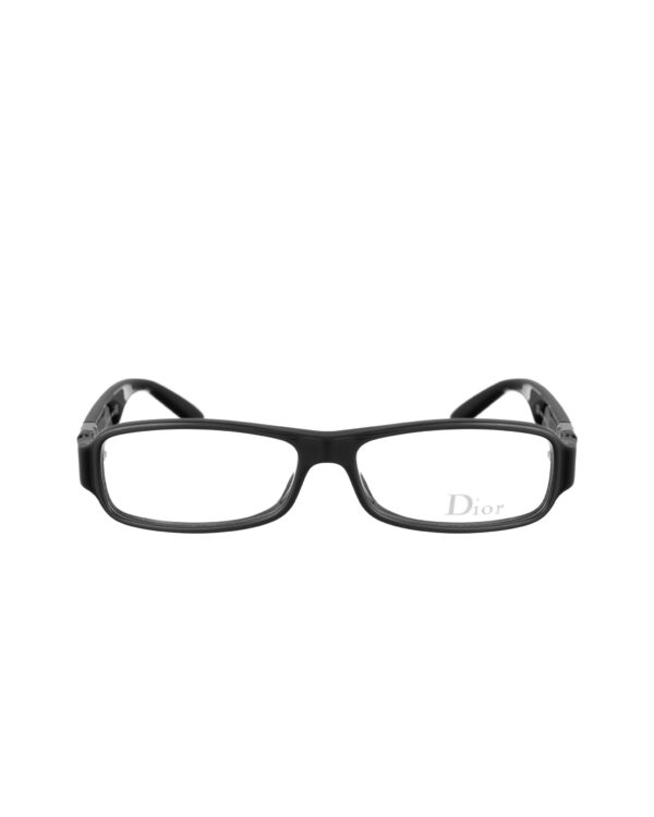 Dior 00s Black Classic Glasses with Big "D" Logo - Image 2