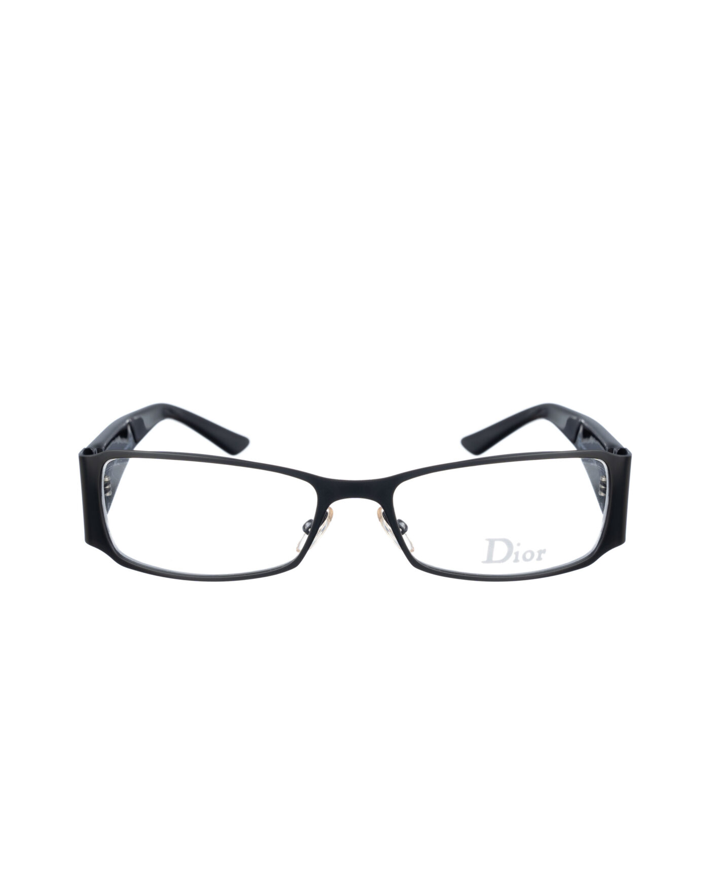 Dior 00s Black Glasses with Vintage Logo - Image 2