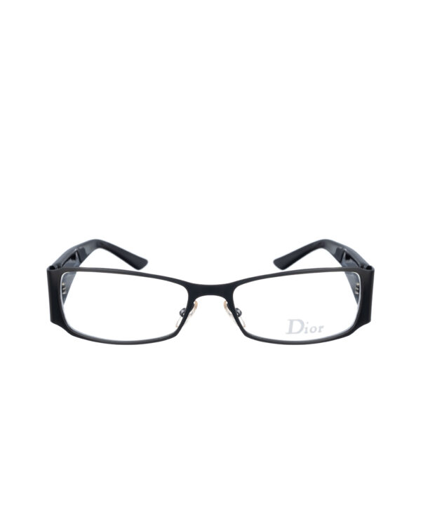 Dior 00s Black Glasses with Vintage Logo - Image 2
