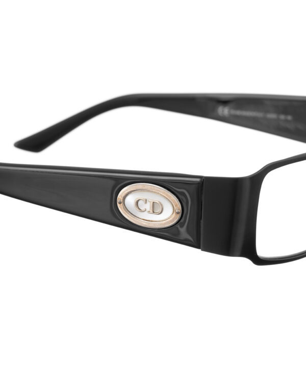 Dior 00s Black Glasses with Vintage Logo - Image 3