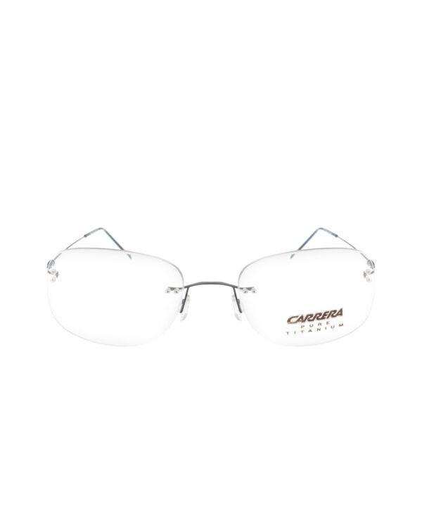 Carrera '90s Blue Rimless Glasses