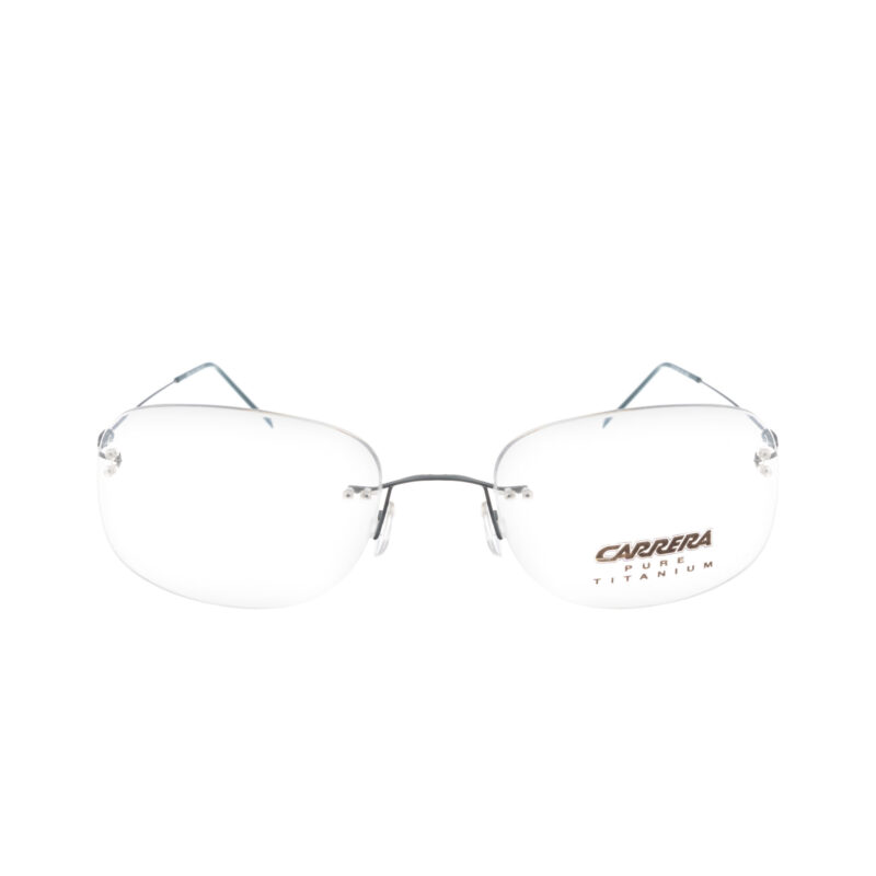 Carrera '90s Blue Rimless Glasses