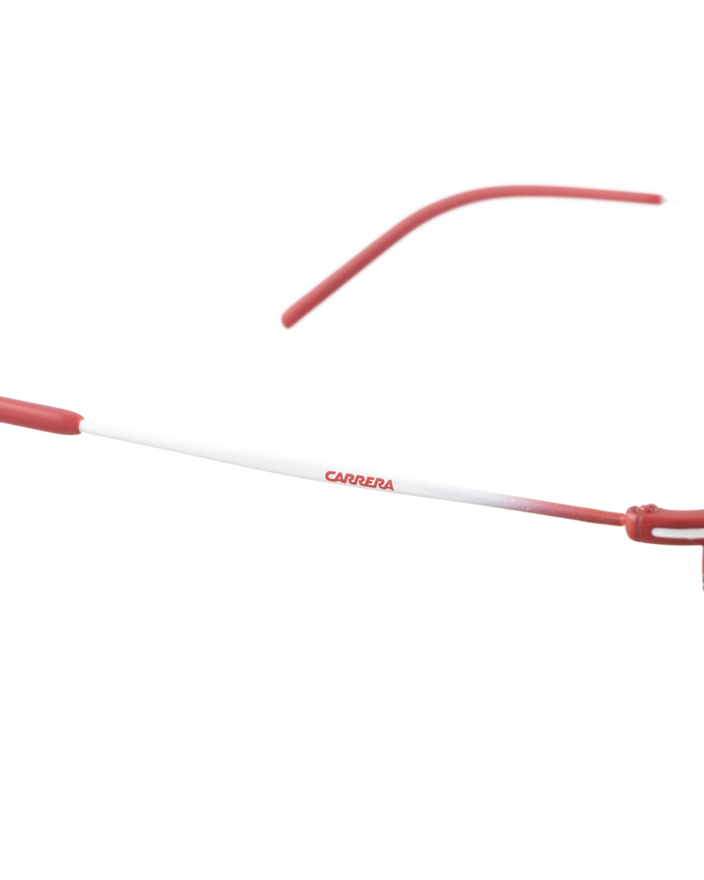 Carrera '90s Red & White Half-Rim Glasses - Image 3