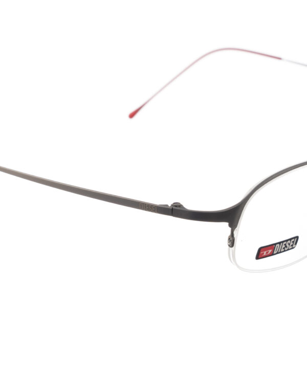 Diesel '00s Silver Half-Rim Mini Glasses - Image 2