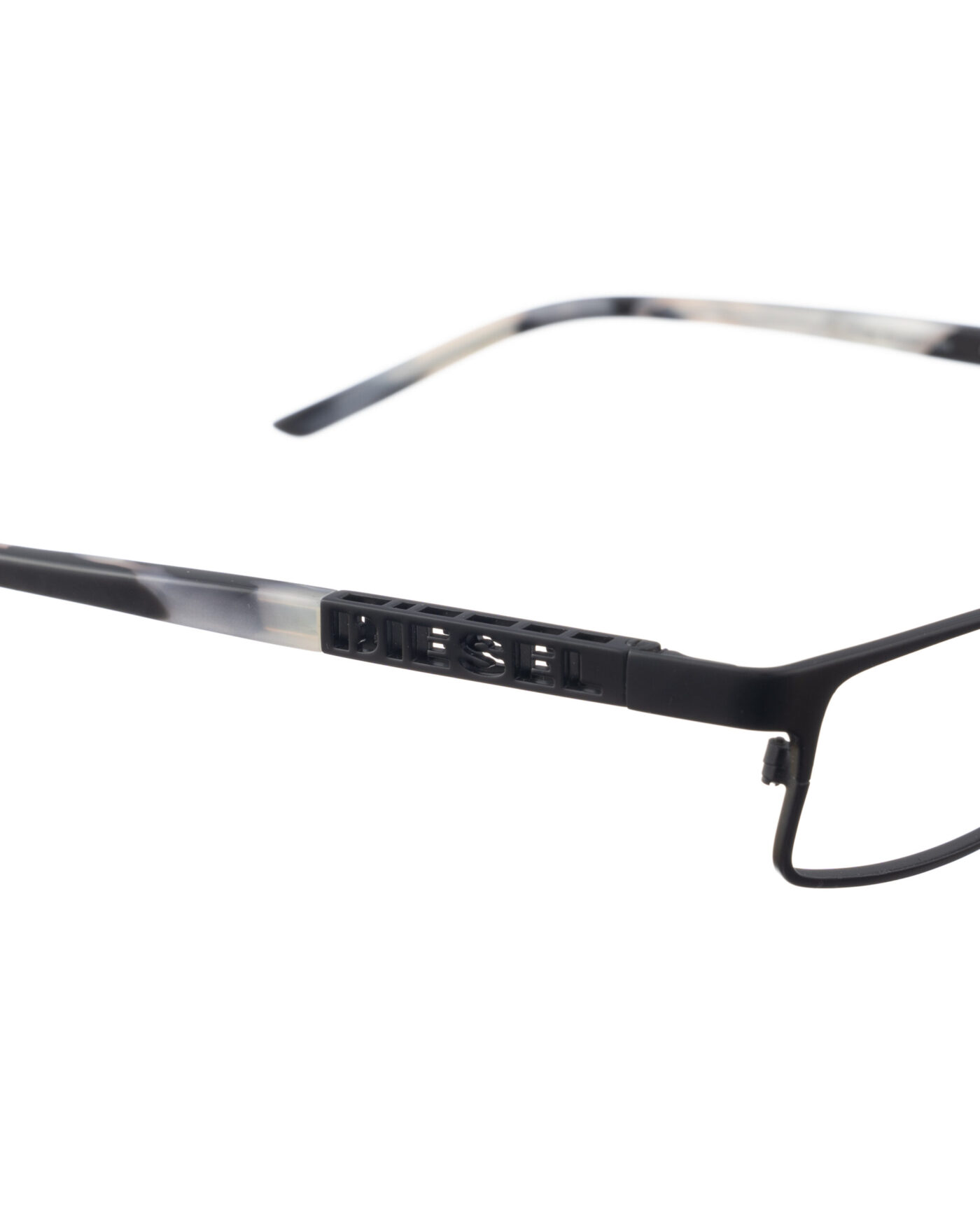Diesel '00s Black & White Signature Glasses - Image 3