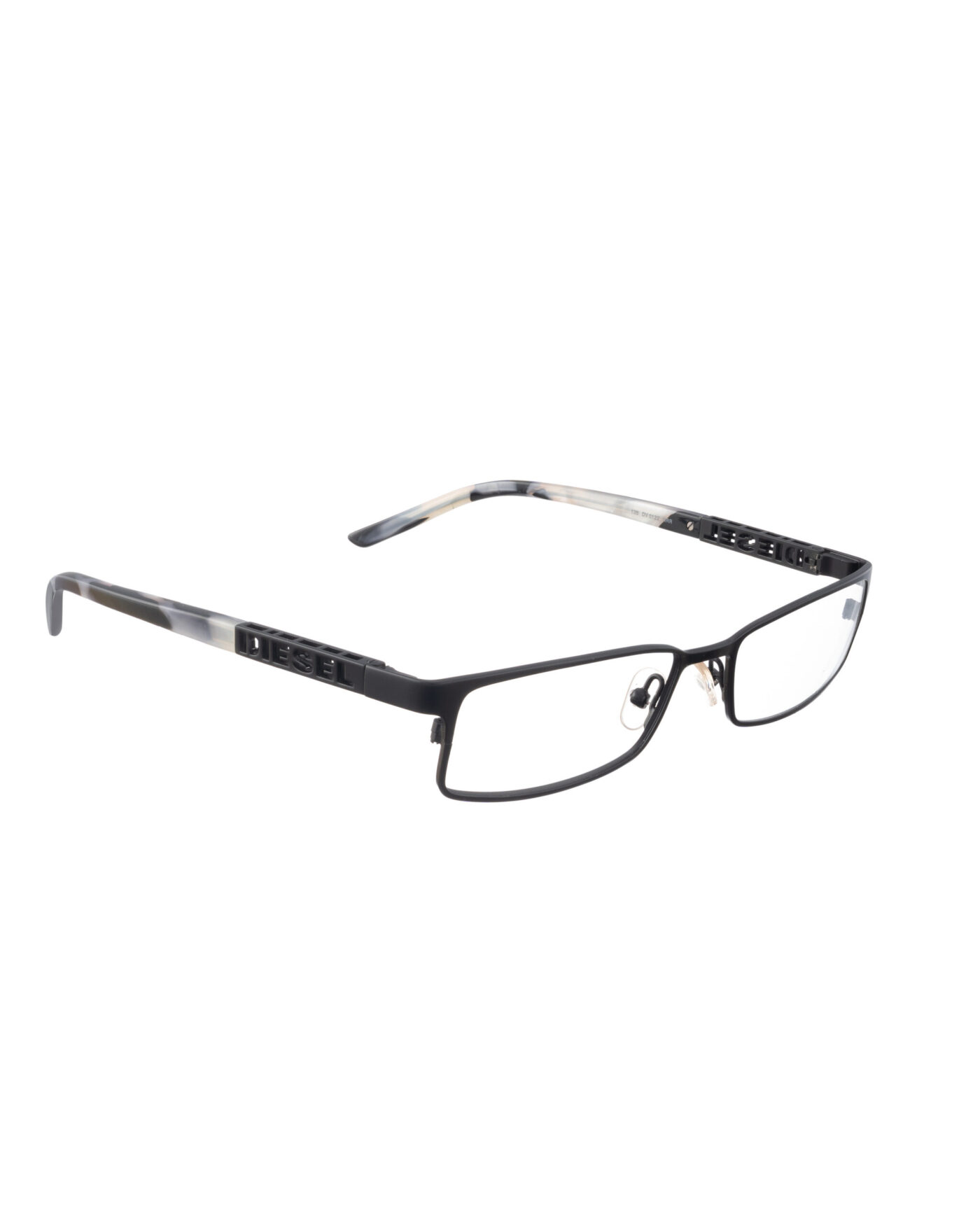 Diesel '00s Black & White Signature Glasses - Image 1