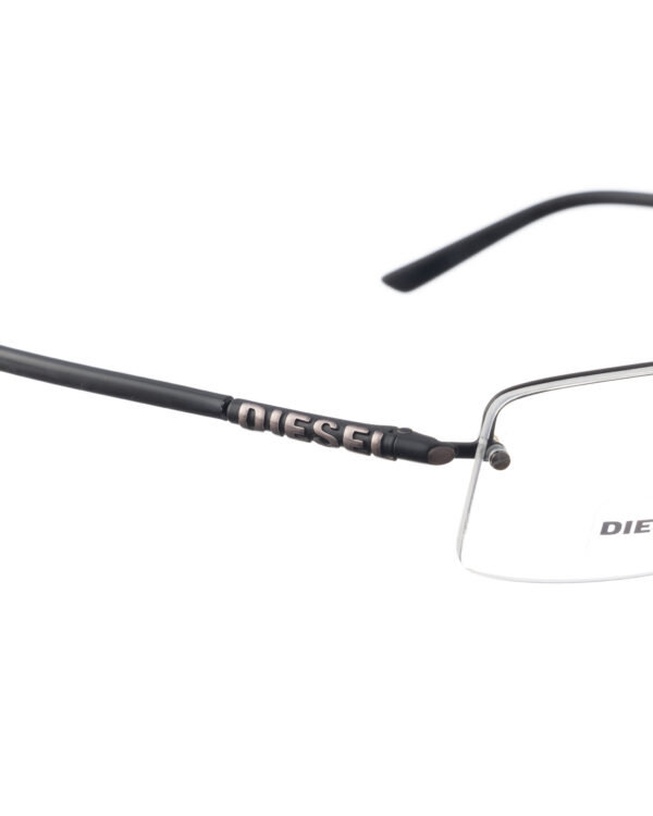 Diesel '00s Black Half-Rim Glasses - Image 3