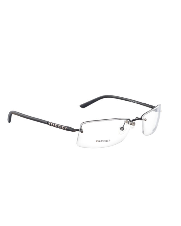 Diesel '00s Black Half-Rim Glasses