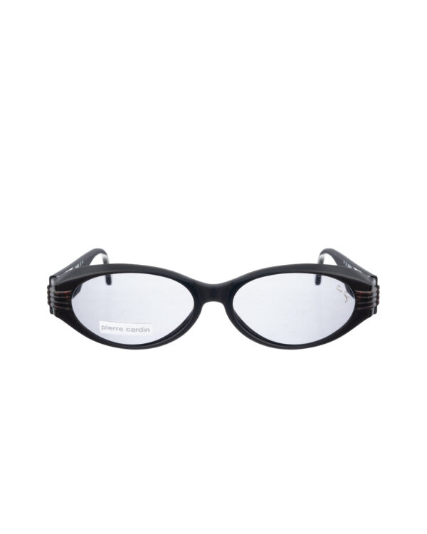 Pierre Cardin '90s Black & Red Wide Sunglasses - Image 2