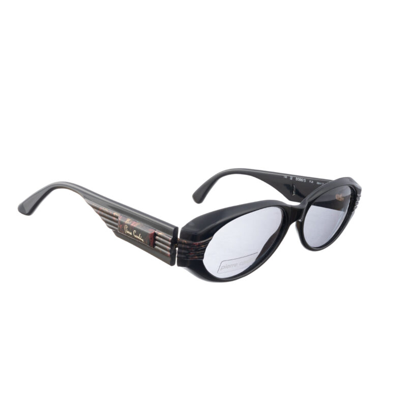 Pierre Cardin '90s Black & Red Wide Sunglasses