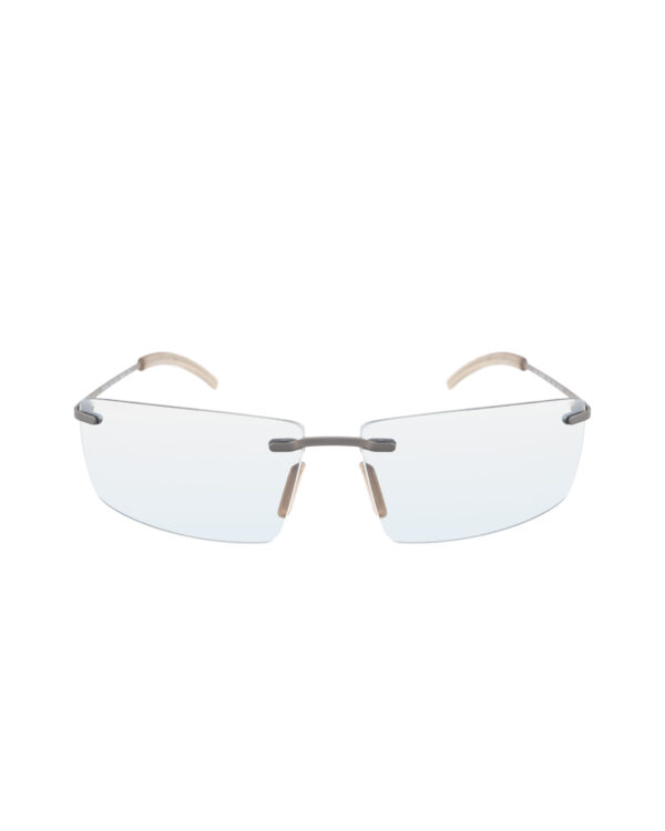 Carrera '00s Blue "Flame" Rimless Sunglasses