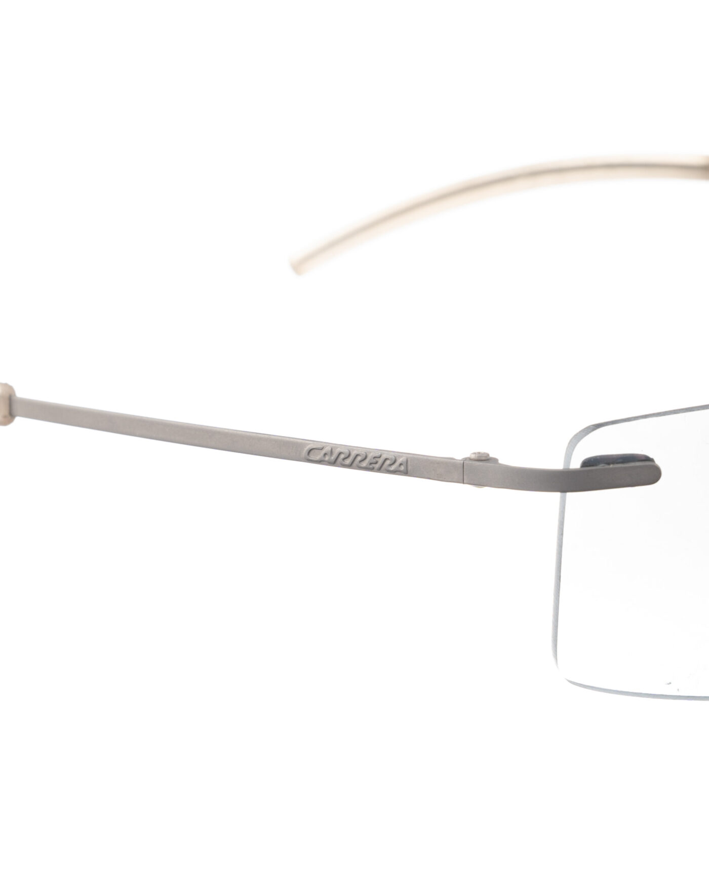 Carrera '00s Blue "Flame" Rimless Sunglasses - Image 2