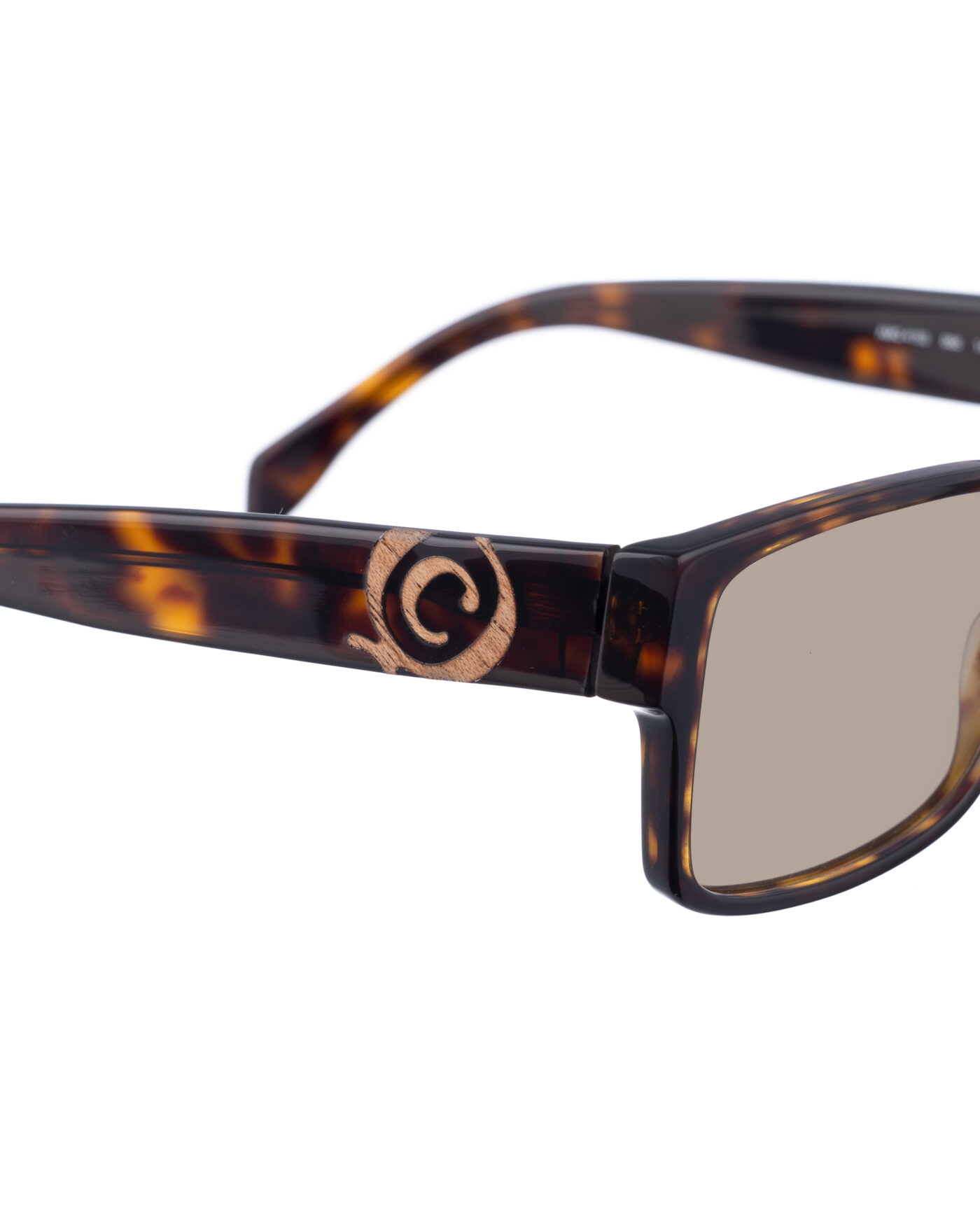Alexander McQueen '00s Bold Nerdy Havana Sunglasses with Brown Lenses - Image 3