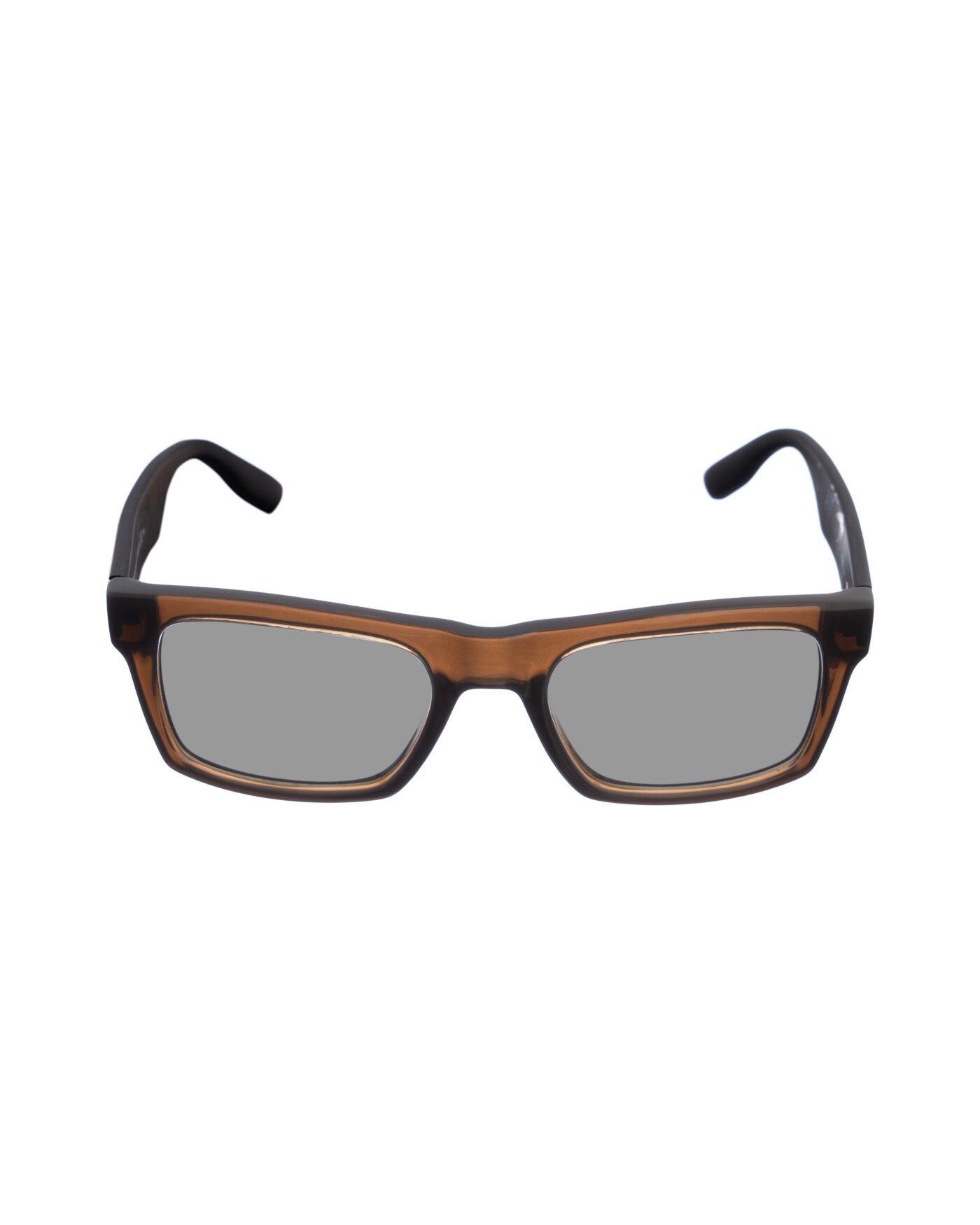 Alexander McQueen 00s Bold Nerdy Brown Sunglasses with Black Lenses - Image 2