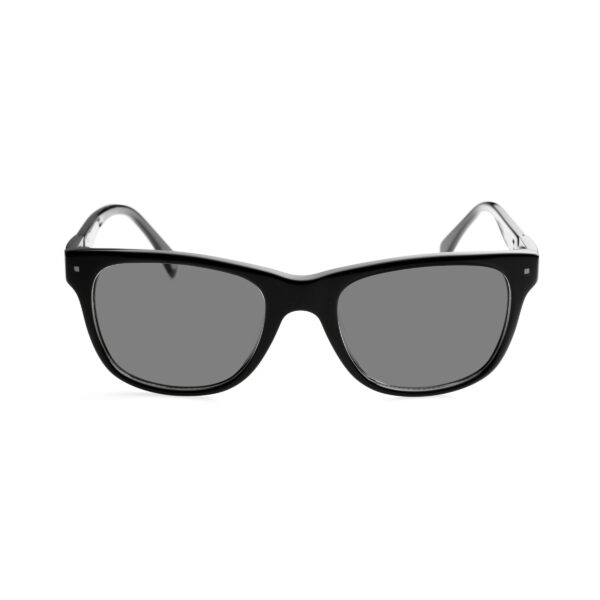 Balmain '00s Black Classic Rectangular Sunglasses with Black Lenses