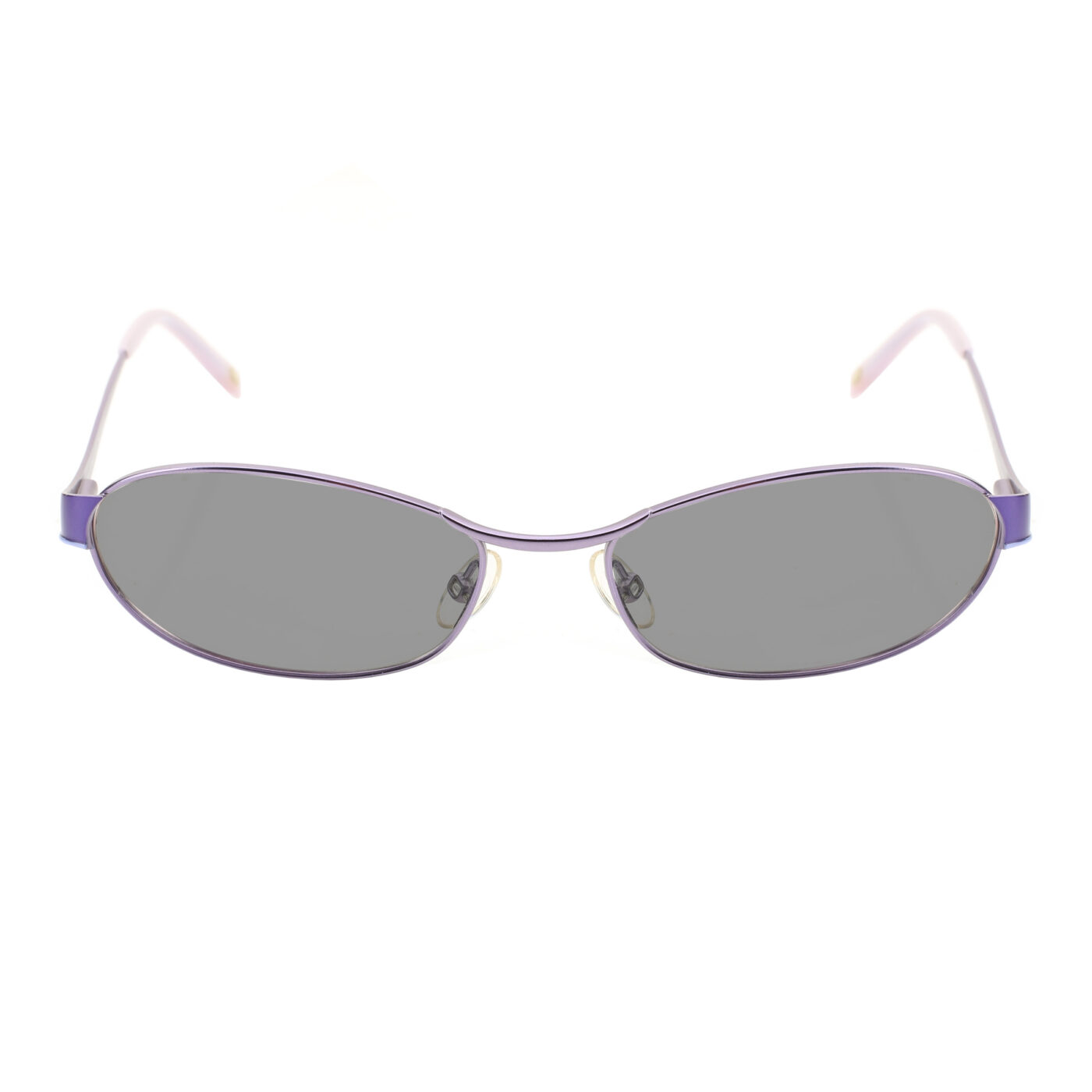 Carrera '00s Dark Violet Round Frame Sunglasses with Black Lenses - Image 2
