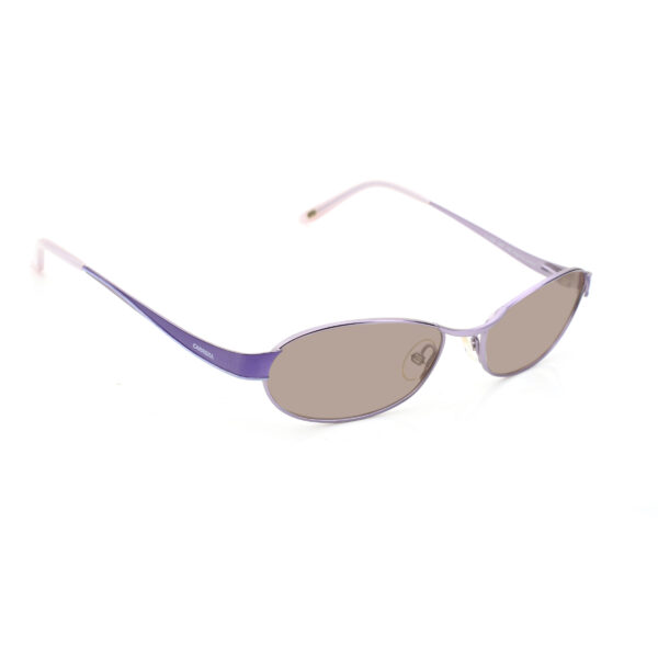 Carrera '00s Dark Violet Round Frame Sunglasses with Brown Lenses