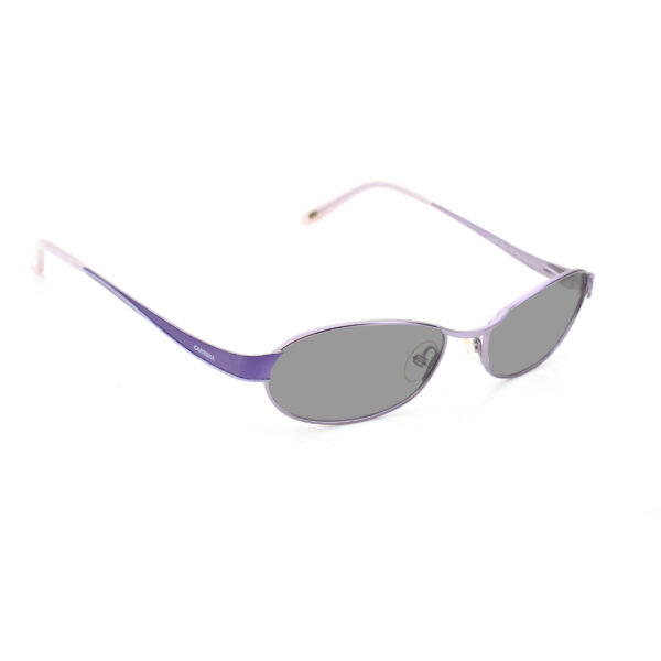 Carrera '00s Dark Violet Round Frame Sunglasses with Black Lenses