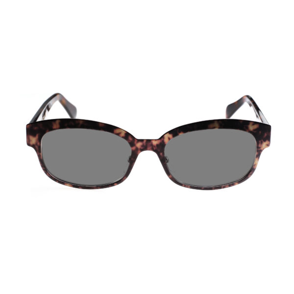 Celine Havana Brown Square-Frame Bold Sunglasses with Black Lenses