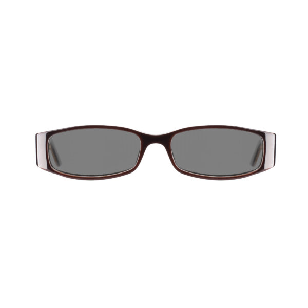 Christian Dior '00s Brown Crystal Star Flat Sunglasses with Black Lenses - Image 2