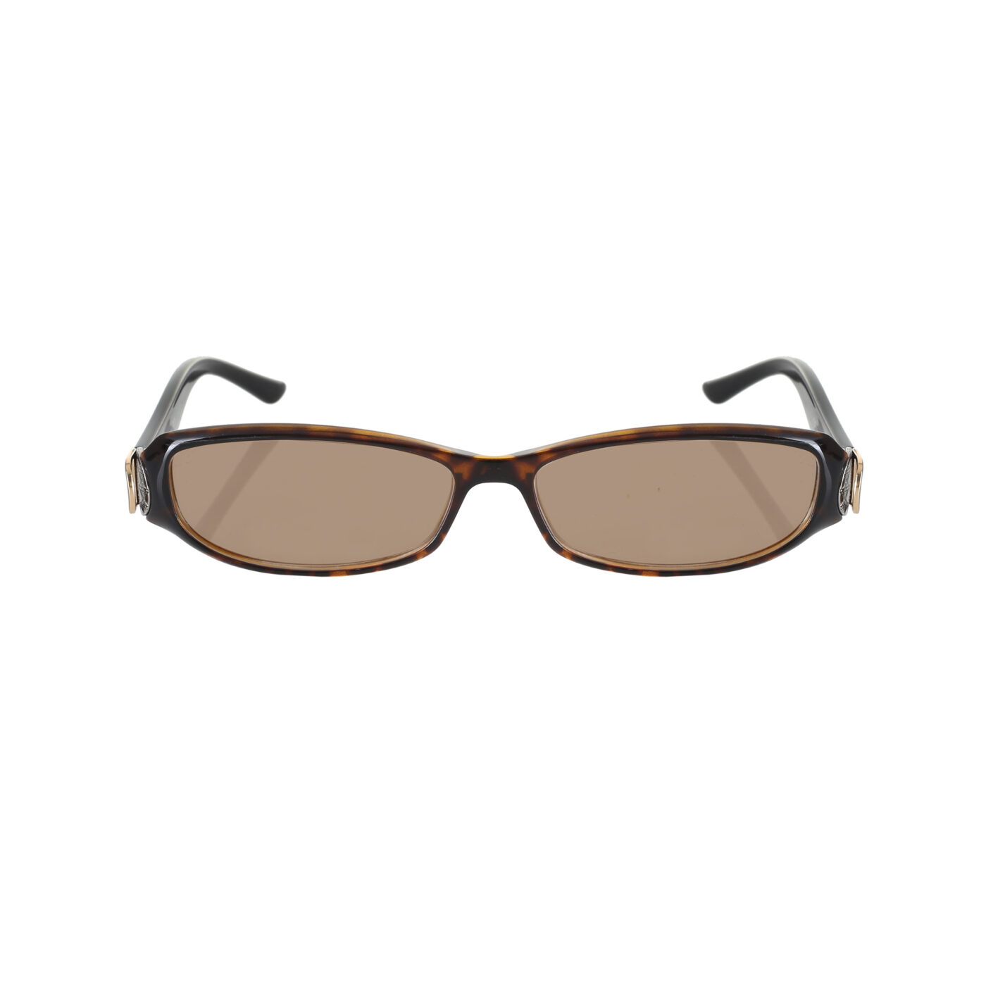 Christian Dior '90s Havana Brown Signature Sunglasses with Brown Lenses - Image 2