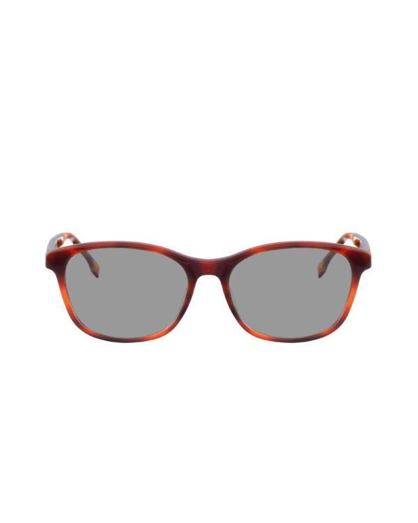Dior 00s Dark Red Nerdy Plastic Sunglasses with Black Lenses - Image 2