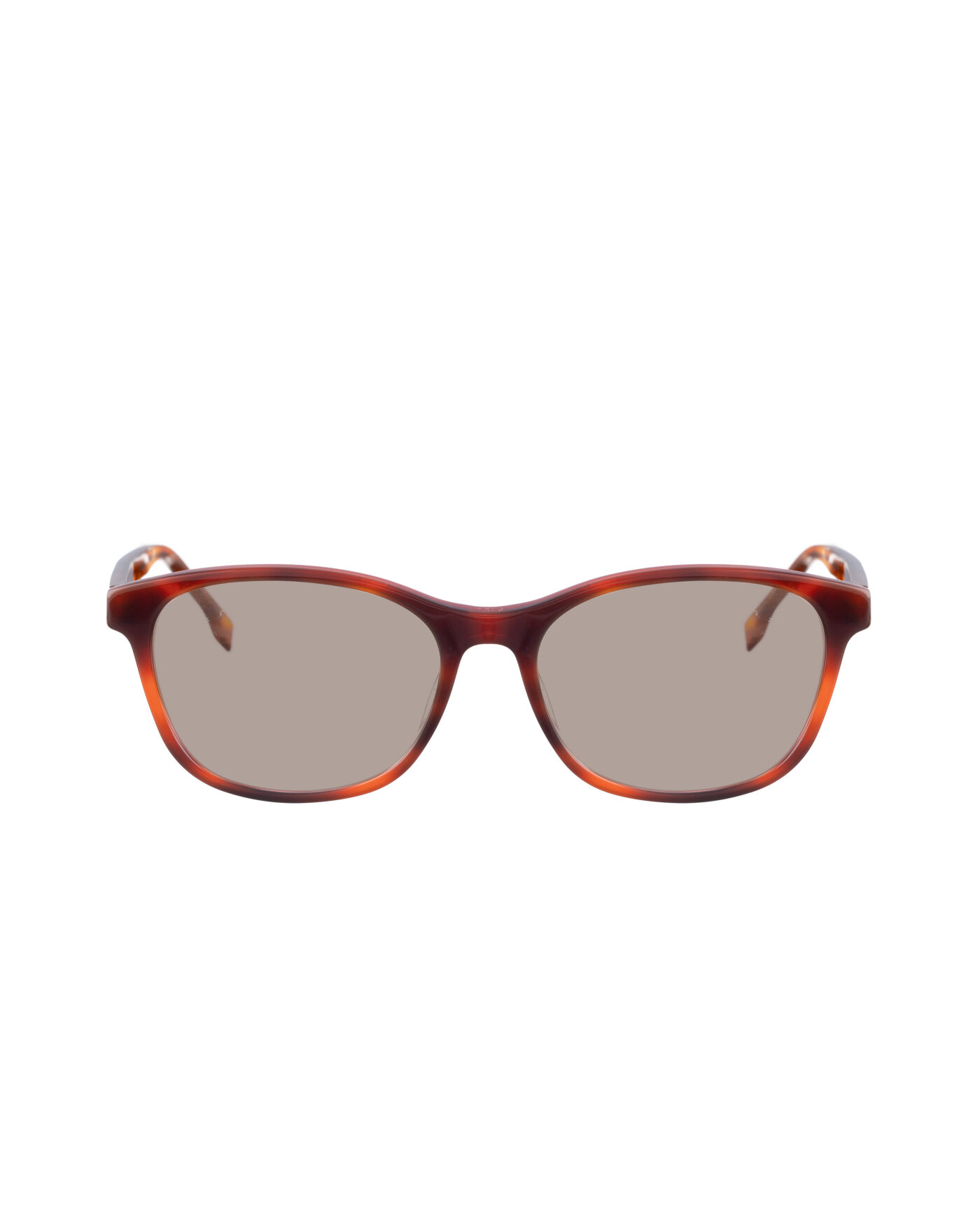 Dior '00s Dark Red Nerdy Plastic Sunglasses with Brown Lenses - Image 2