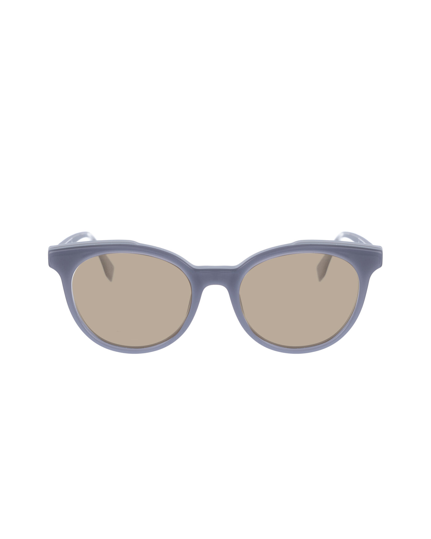 Fendi 00s Oversized Grey Classic Sunglasses with Brown Lenses - Image 2
