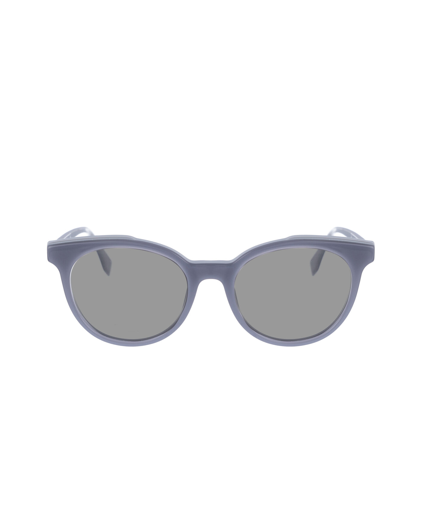 Fendi 00s Oversized Grey Classic Sunglasses with Black Lenses - Image 2