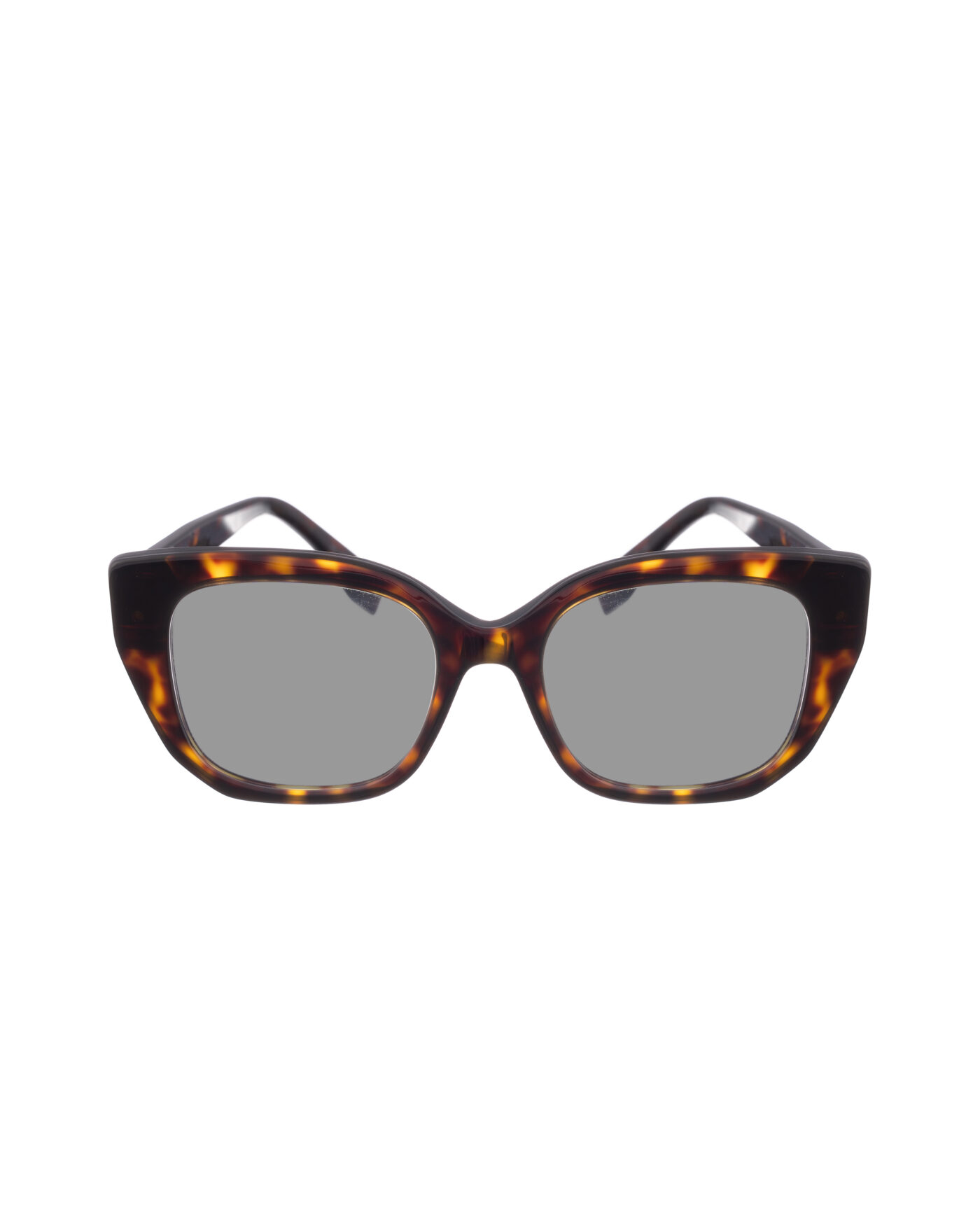 Fendi 00s Oversized Havana Classic Sunglasses with Black Lenses - Image 2