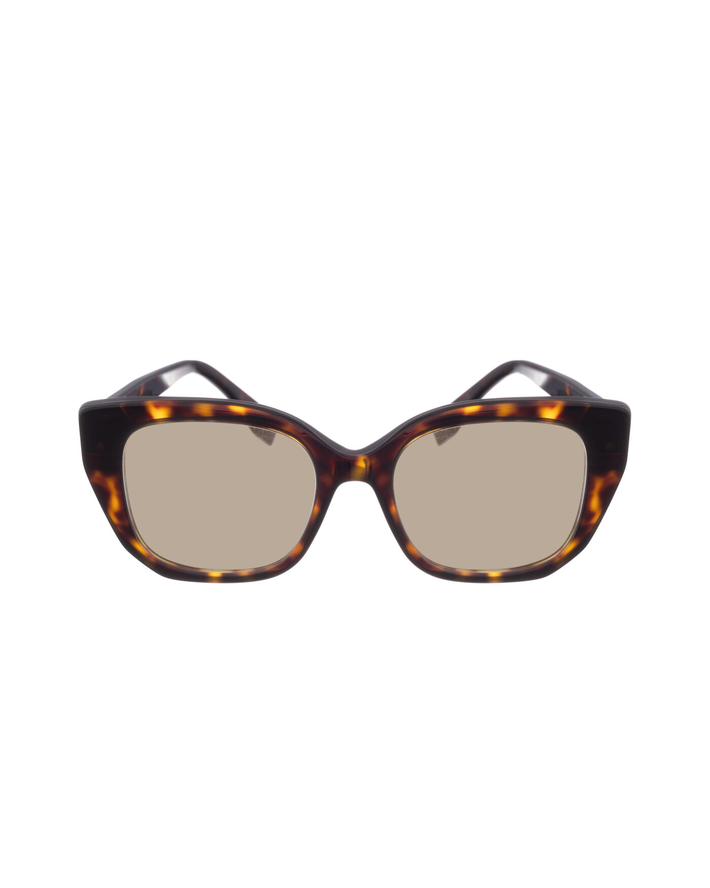 Fendi 00s Oversized Havana Classic Sunglasses with Brown Lenses - Image 2